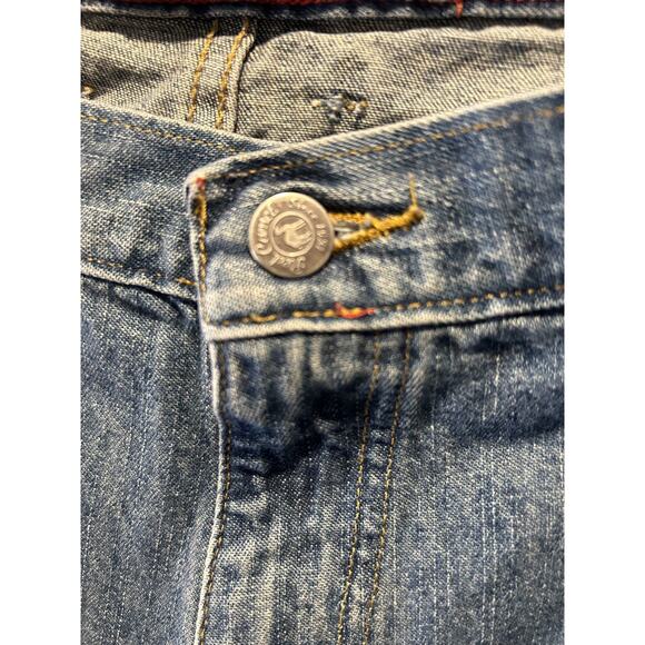 Vintager Red Camel Retro Straight jeans Size 40 x 30 Y2K Grunge Western Country - Picture 3 of 10